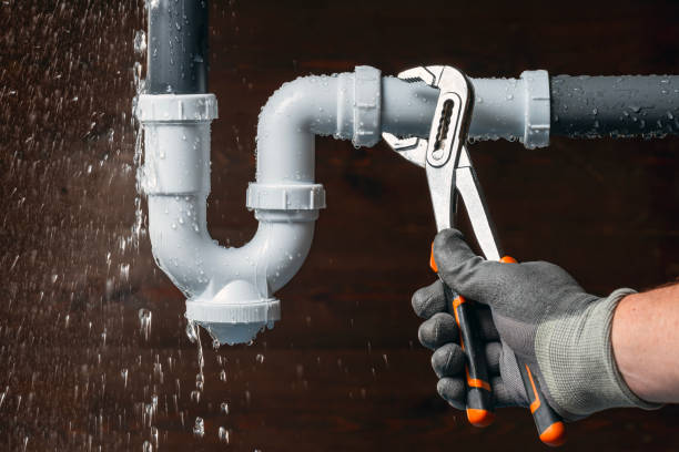 Professional Sewer Line Repair technician working in Hampton, IA